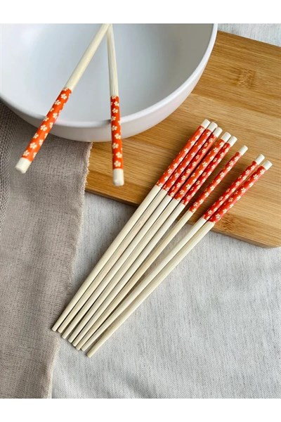 Chopsticks Bambu Yemek Çubuğu 10lu