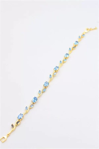 Çiçek Bileklik - Altın