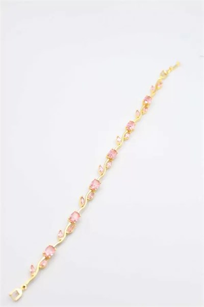 Çiçek Bileklik - Altın