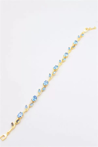 Çiçek Bileklik - Altın