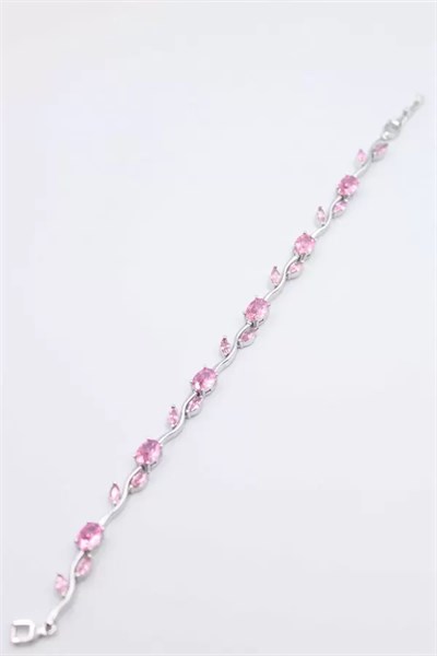 Çiçek Bileklik - Gümüş