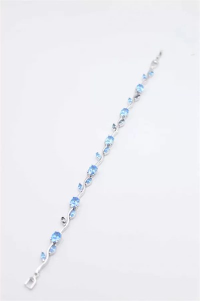 Çiçek Bileklik - Gümüş