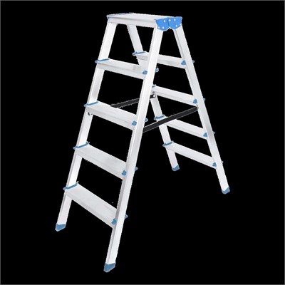Çift Basamaklı Alüminyum Merdiven 115 cm (5+5)