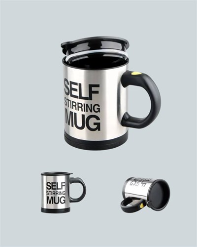 Çift Katmanlı Termos Özellikli Karıştırma Motorlu Kupa