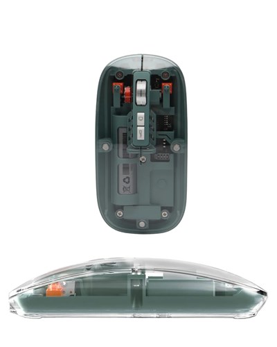 Çift Mod Bağlantılı Kablosuz Mouse Bluetooth ve USB Alıcılı