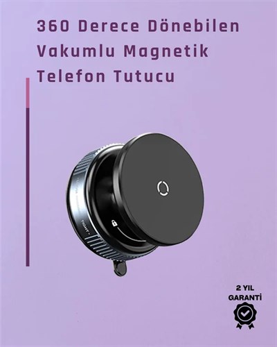 Çift Taraflı Vakum Emme Özellikli 4.7+ İnç Telefon Tutucu – Güvenli Sabitleme