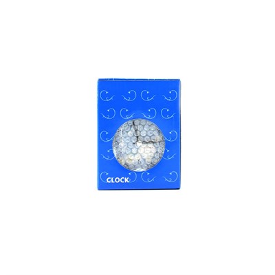 Çift Zilli Metal Masa Çalar Saat (8.8 cm) - Pilli & Işıklı