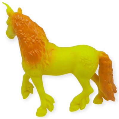 Çiftlik Hayvanları Serisi - Efsanevi Unicorn 12 cm - Sarı