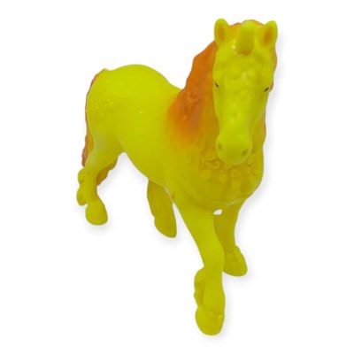 Çiftlik Hayvanları Serisi - Efsanevi Unicorn 12 cm - Sarı