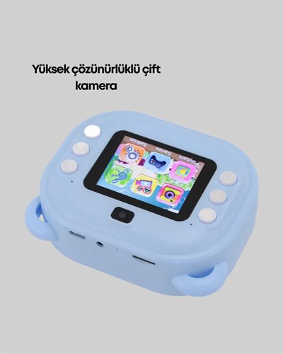 Çocuk Şipşak Kamera – 24MP HD Çift Lensli Termal Baskı Teknolojili