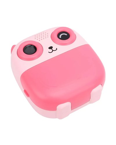 Çocuklar İçin Baskılı Mini Kamera 6 Kalem 5 Kağıt Rulosu Hediyeli Eğlenceli Fotoğraf Makinesi