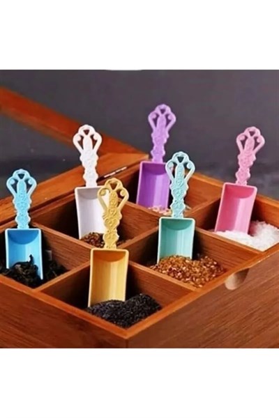 Çok Renkli 6lı Baharat Küregi