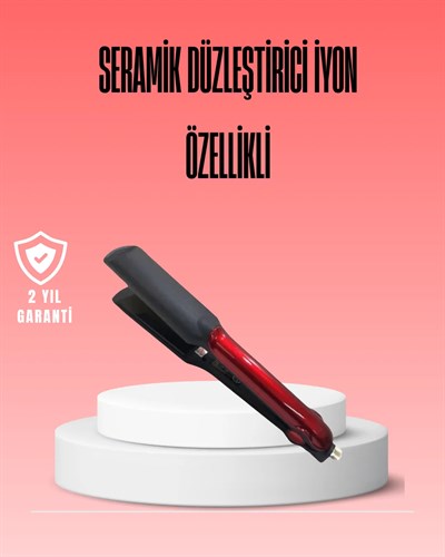 Çok Yönlü Kullanım Sunan Saç Düzleştirici – Düzleştirici ve Hacim Verici