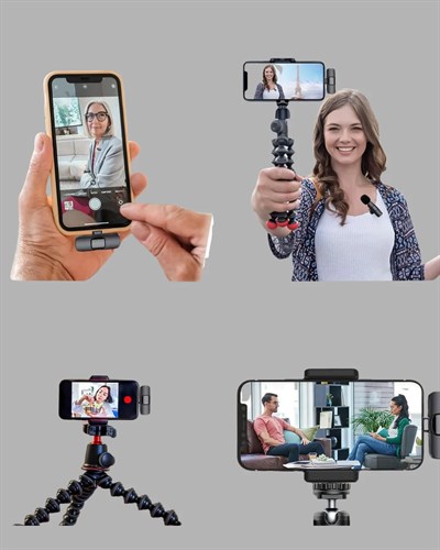 Çok Yönlü Mikrofon - Net Ses, Uzun Pil