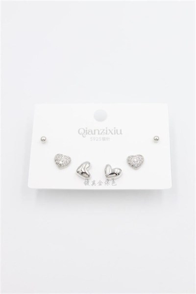 Çoklu Set Küpe - Gümüş