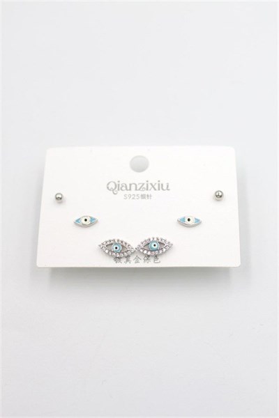 Çoklu Set Küpe - Gümüş