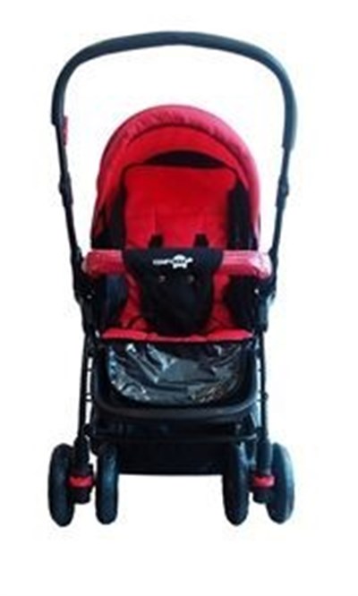 Comfymax Çift Yönlü Bebek Arabası - Kırmızı