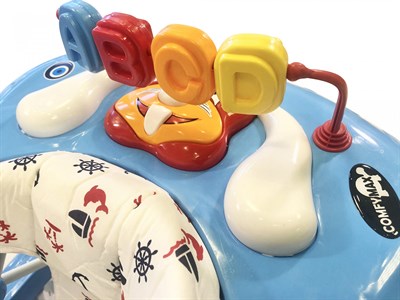 Comfymax Oyuncaklı Müzikli Yükseklik Ayarlı Lux Yürüteç - Ocean