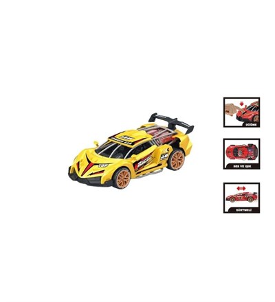 D500-04 - SÜRTMELİ SESLİ IŞIKLI SPOR ARABA 6