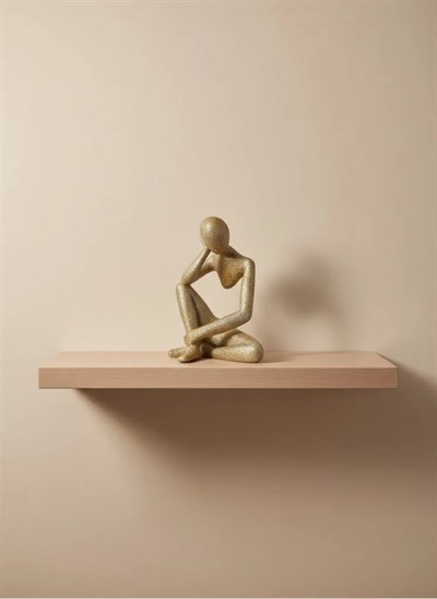 DEKORATİF İNSAN FİGÜRÜ SARI