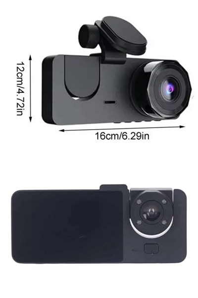 DVR Araç İçi Kamera Hareket Algılayabilen 1080P CarPlay Video Kaydedici