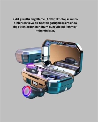 Dahili Mikrofonlu Kablosuz Kulaklık – Net Görüşme Kalitesi