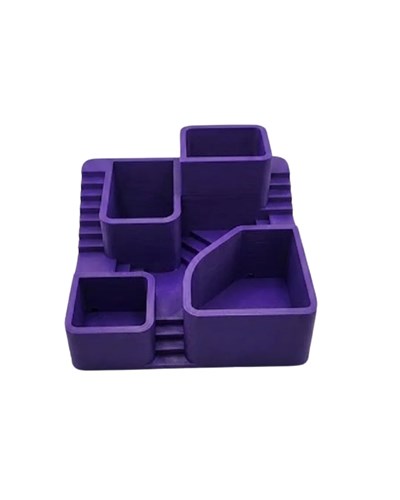 Dekoratif 3D Kaktüs Saksısı Çok Bölmeli Minimal Bitki Düzenleyici