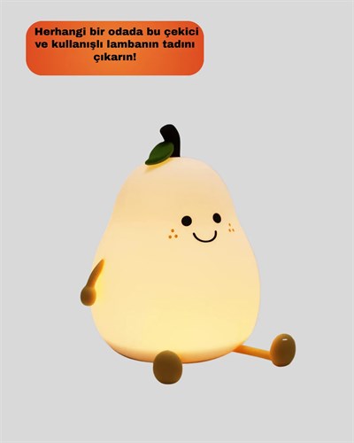 Dekoratif Armut LED Lamba Renk Ayarlı Şarj Edilebilir