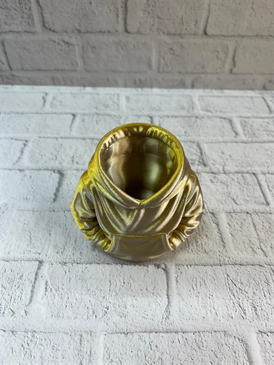 Dekoratif Gold Hoodie Kalemlik 10x10 cm