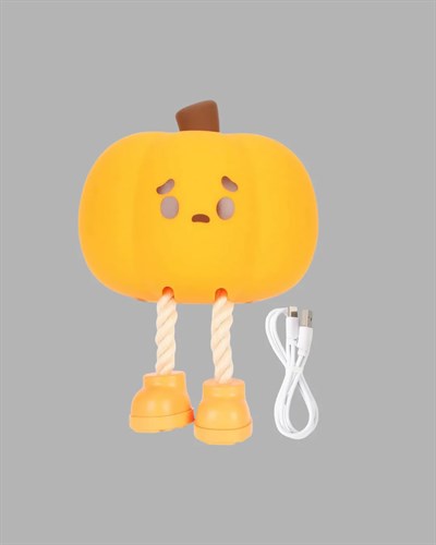 Dekoratif Pumpkin Gece Lambası Şarjlı Dokunmatik LED Işık