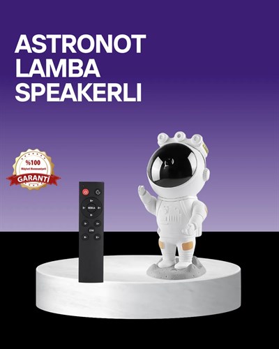 Dekoratif ve Fonksiyonel Astronot Projeksiyon Aydınlatma