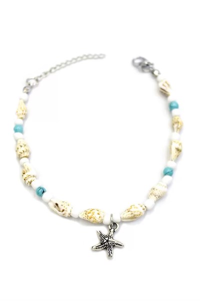 Deniz Kabuğu Halhal - Turkuaz