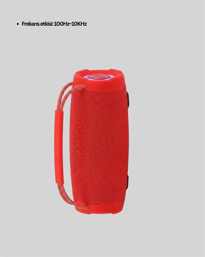 Derin Baslı Çift Hoparlörlü Taşınabilir Kablosuz Hoparlör