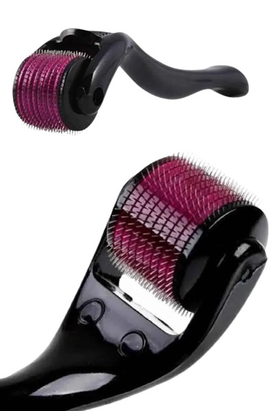 Derma Roller Titanyum Uçlu 540 İğneli 1 Mm Saç Sakal Çıkarma Ve Cilt Bakım Masaj Aleti