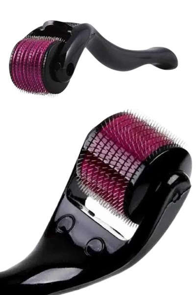 Derma Roller Titanyum Uçlu 540 İğneli 1 Mm Saç Sakal Çıkarma Ve Cilt Bakım Masaj Aleti