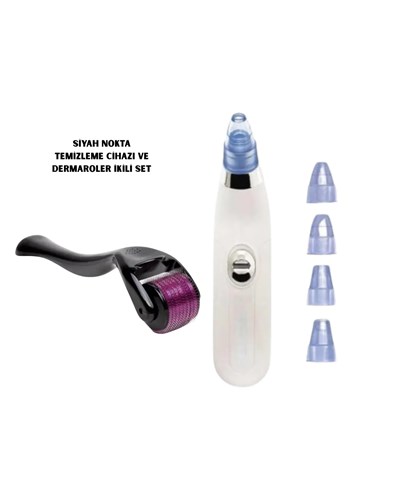 Dermaroller + Siyah Nokta Temizleyici Setı