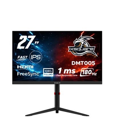 Dexim 27 İnç 180Hz 1ms (HDMI + DP) FreeSync Adaptif Senkronizasyon Full HD Hızlı IPS Pivot (Döndürülebilir) Oyuncu Monitörü