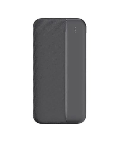 Dexim DC01 10000 mAh Led Işıklı Superslim Powerbank - Siyah
