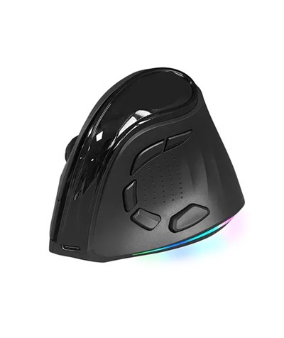 Dexim NG09 Bluetooth&Wireless RGB AntiRSI Şarj Edilebilir Ergonomik Mouse