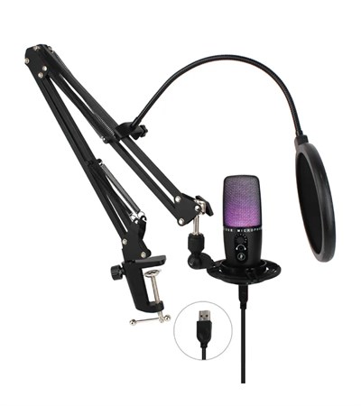 Dexim SME3 USB Kablolu RGB Mikrofon - DMK003