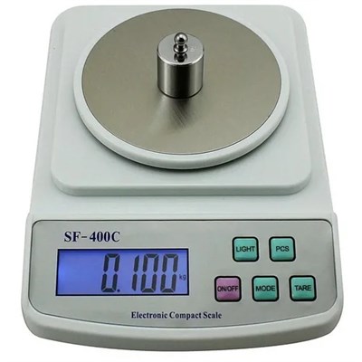 Diamond Plus Dijital Göstergeli Plastik Fanuslu Hassas Terazi Sf