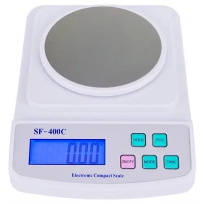 Diamond Plus Dijital Göstergeli Plastik Fanuslu Hassas Terazi Sf