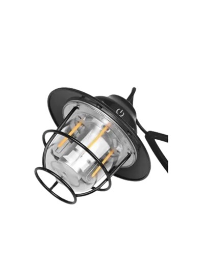 Dış Mekan İçin Şık LED Fener – 4400mAh Pil, IPX4 Su Geçirmez, Asılabilir