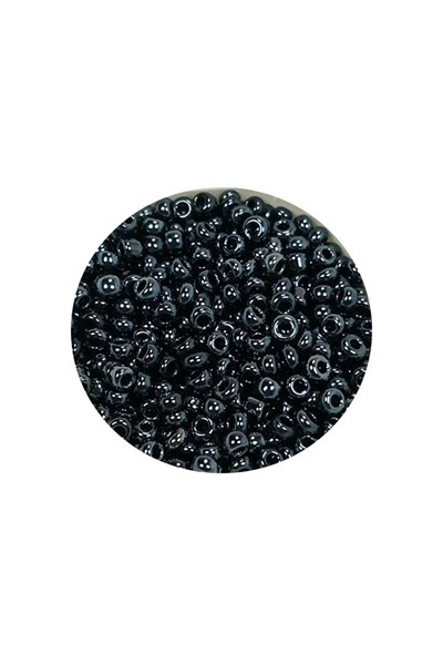Dökme Cam Kum Boncuk (11/0) 2 mm - 20 Gram -  Koyu Yeşil - BNC019