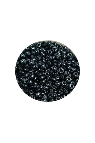 Dökme Cam Kum Boncuk (11/0) 2 mm - 60 Gram -  Koyu Yeşil - BNC054