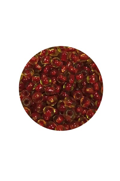 Dökme Cam Kum Boncuk (8/0) 3 mm - 20 Gram - Şeffaf Açık Kahve - BNC148