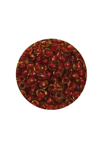 Dökme Cam Kum Boncuk (8/0) 3 mm - 60 Gram - Şeffaf Açık Kahve - BNC189