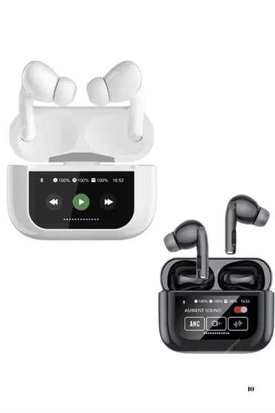 Dokunmatik Ekranlı Air Pro 2 ANC Kulaklık Kablosuz Çok Fonksiyonlu