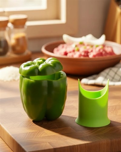 Dolmalık Biber ve Kabak İçin Çekirdek Temizleyici Mutfak Aparatı