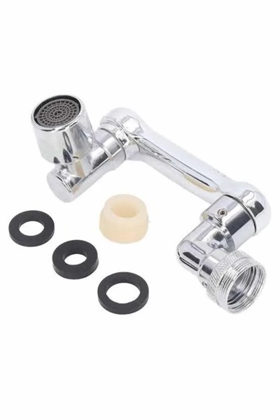 Döndürülebilir Musluk Mutfak Banyo Musluk Ucu Başlığı 4 Filtreli